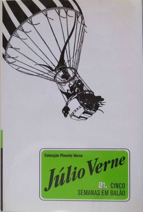Júlio Verne - - - Cinco Semanas em Balão - - - - - Livro