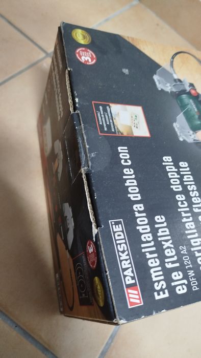Esmeriladora Parkside lidl NOVA