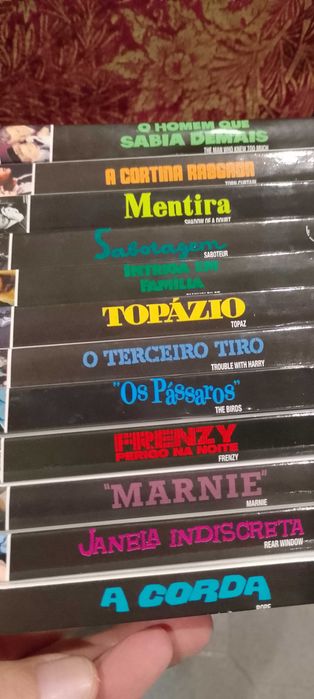 Coleção Dvd´s The Hitchcock Collection 12 Unidades
