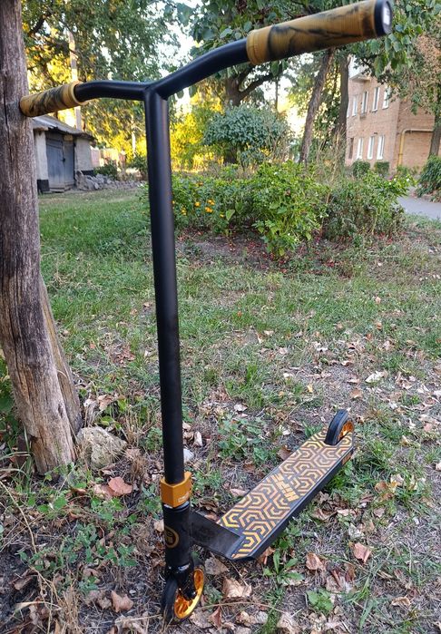 Самокат трюковий HIPE H3 Black/Gold