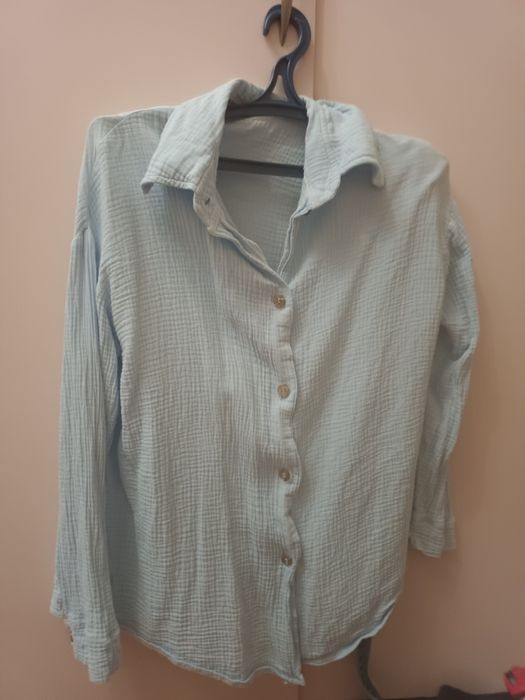 Муслиновый фирменный WOW MOM костюм для беременных 42 размер