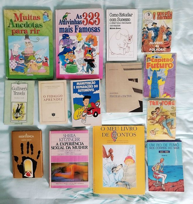 Grande Lote de Livros para Todas as Idades
