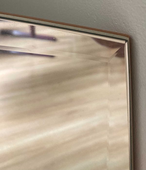 Piękne, solidne kryształowe lustro