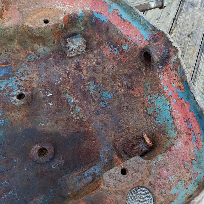 Stary wspornik mocowanie osi kołyska Zetor K 25