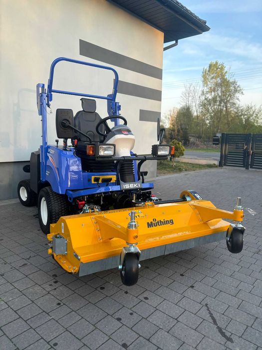 Kosiarka ISEKI SF 237 z kosiarką bijakową Muthing FM160!