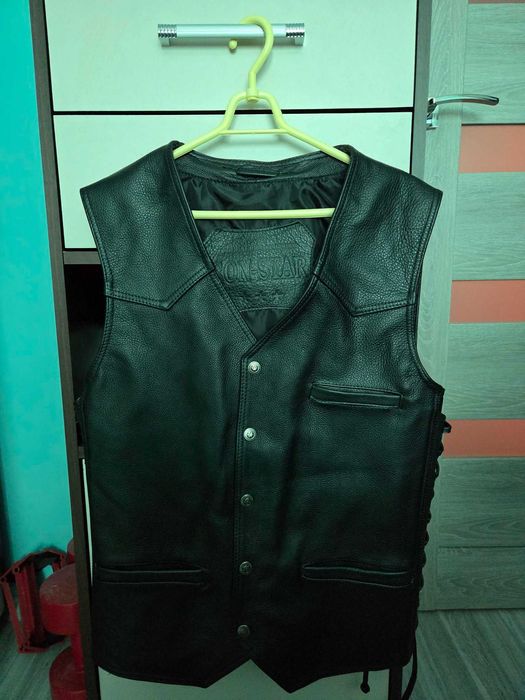 Kamizelka skórzana