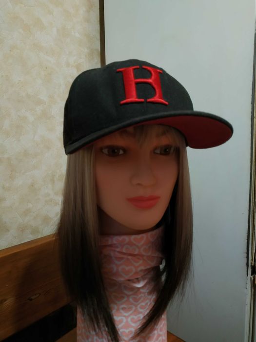 Бейсбольная кепка с буквой H, New Era 59Fifty Fitted Hat обсяг 57-59см