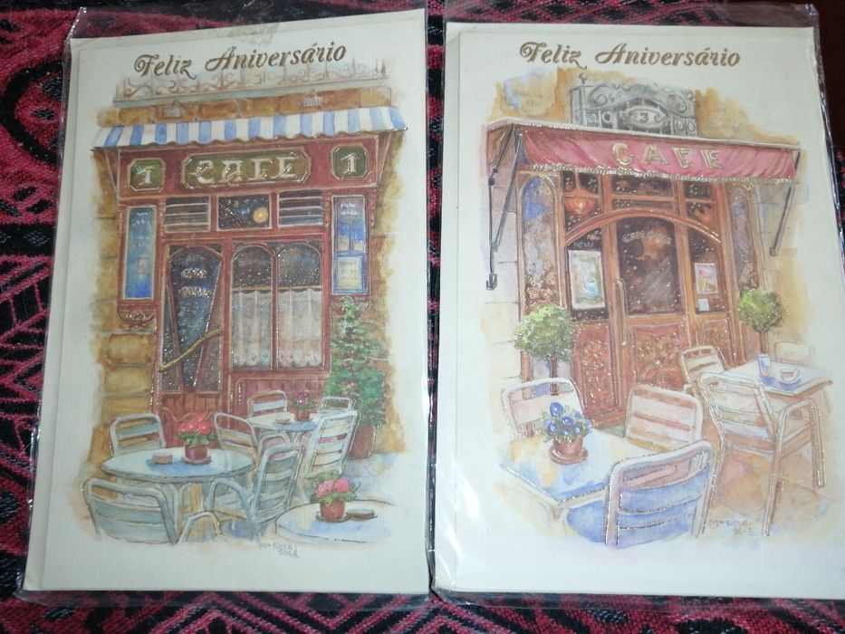 Postais de Portugal.2,50€Natal. Aniversário