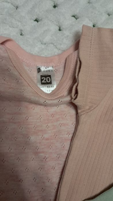 4 шт. Боді 62, 68р