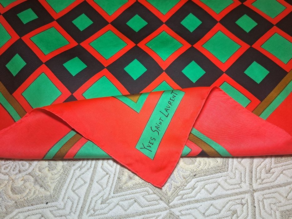 Yves Saint Laurent silk