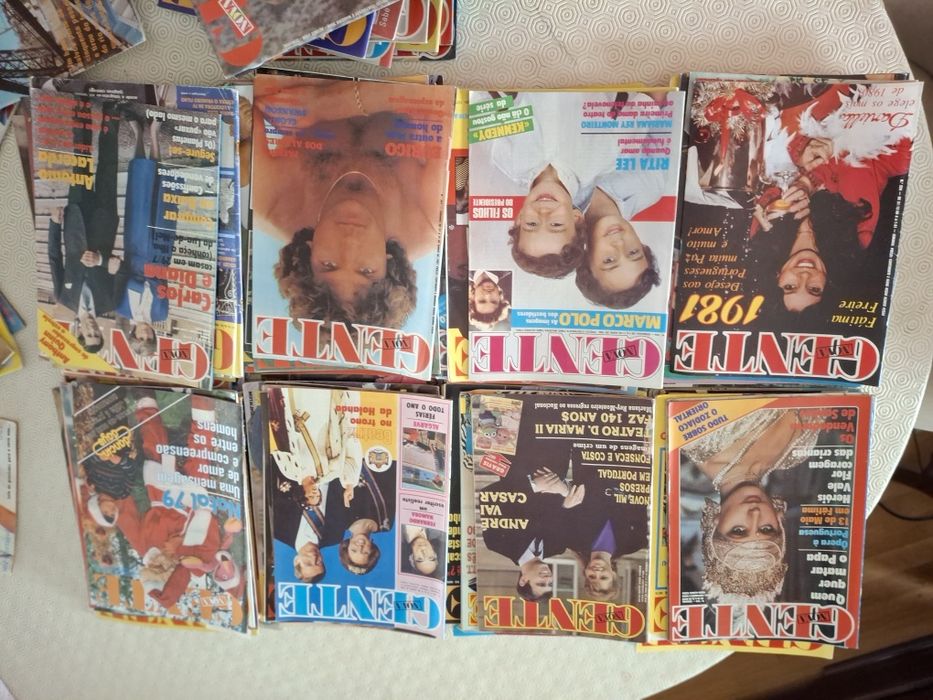 Revistas antigas nova gente