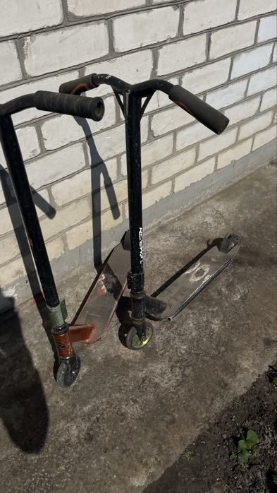 Трюковий самокат ціна за 2 штуки