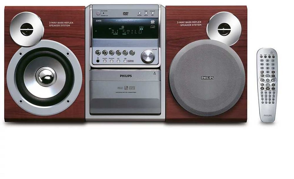 Mini wieża Philips MCD515/12 Głośniki 25W
