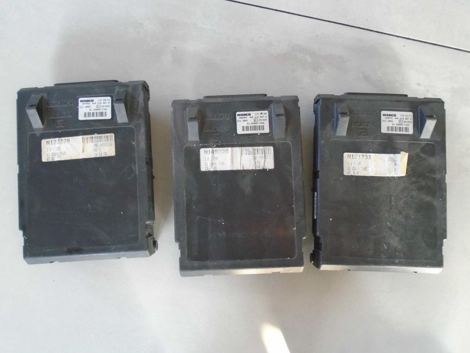 Sterownik ZBR2 WABCO MAN rozne opis sterownik silnika 0281020067,,0281010253