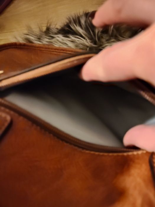 Torebka damska brazowa