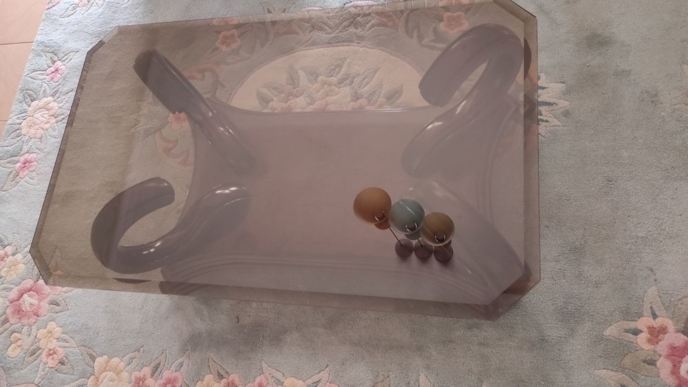 Mesa de apoio em madeira de cerejeira