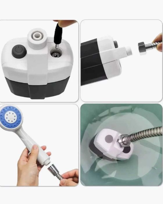 Душ на аккумуляторе, портативний душ, душ от USB, душ туристический