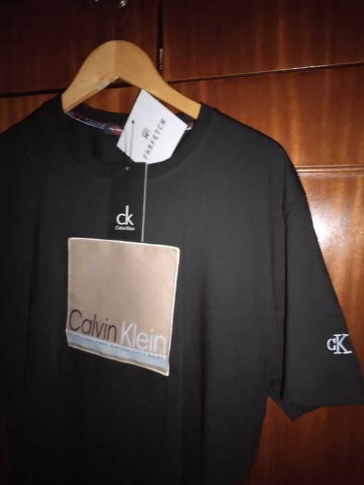 T-shirt nova qualidade Ralph Lauren XL e CK XXL