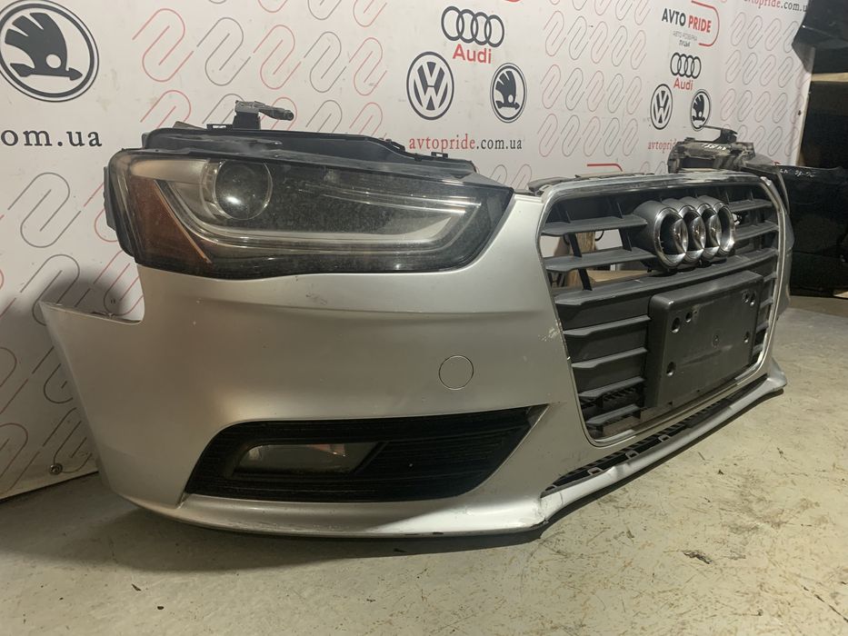 Бампер решетка фары Audi A4 B8 ауди ауді А4 Б8 LX7W: 250 $ - Бампери ...