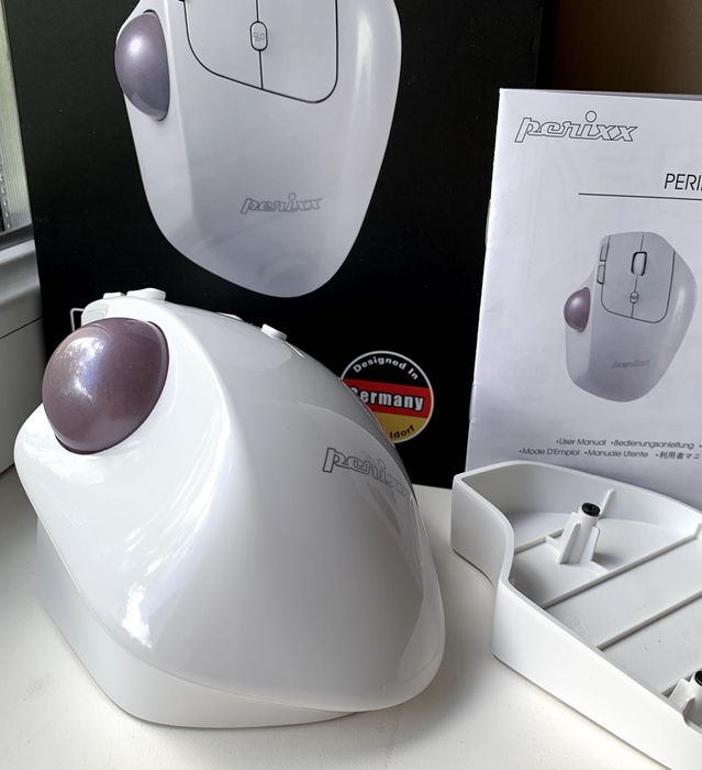 Беспроводной эргономичный трекбол Perixx PERIMICE-720 W Bluetooth/USB