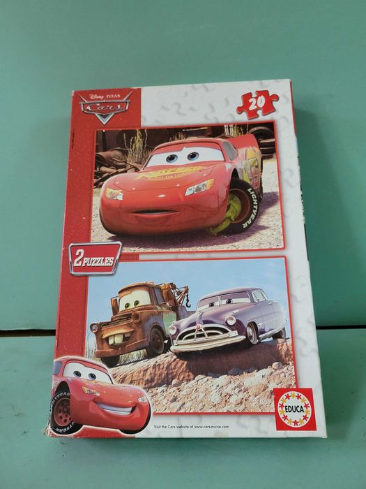 coleção de puzzles e jogos CARS