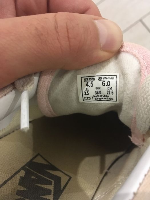Кросівки, кеди, кроссовки Vans на дівчинку