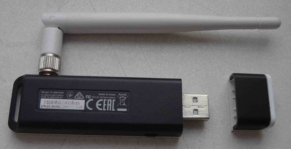WI-FI адаптер TP-LINK TL-WN722N Usb Adapter