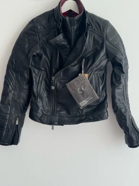 Casaco Moto Pele Queens Lady