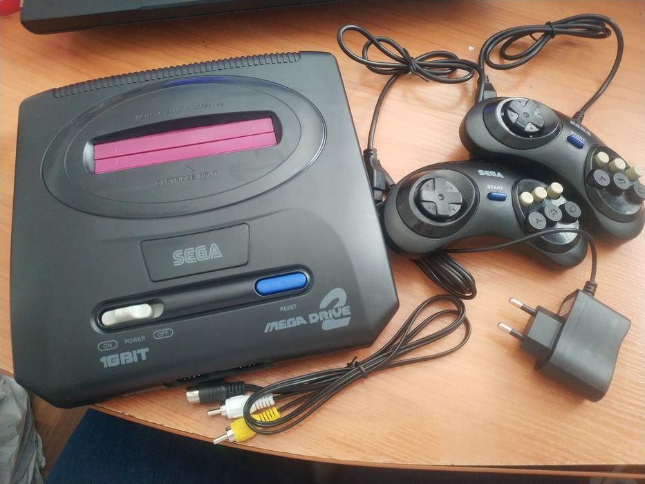 Игровая приставка sega mega drive 2 , Сега 16 бит
