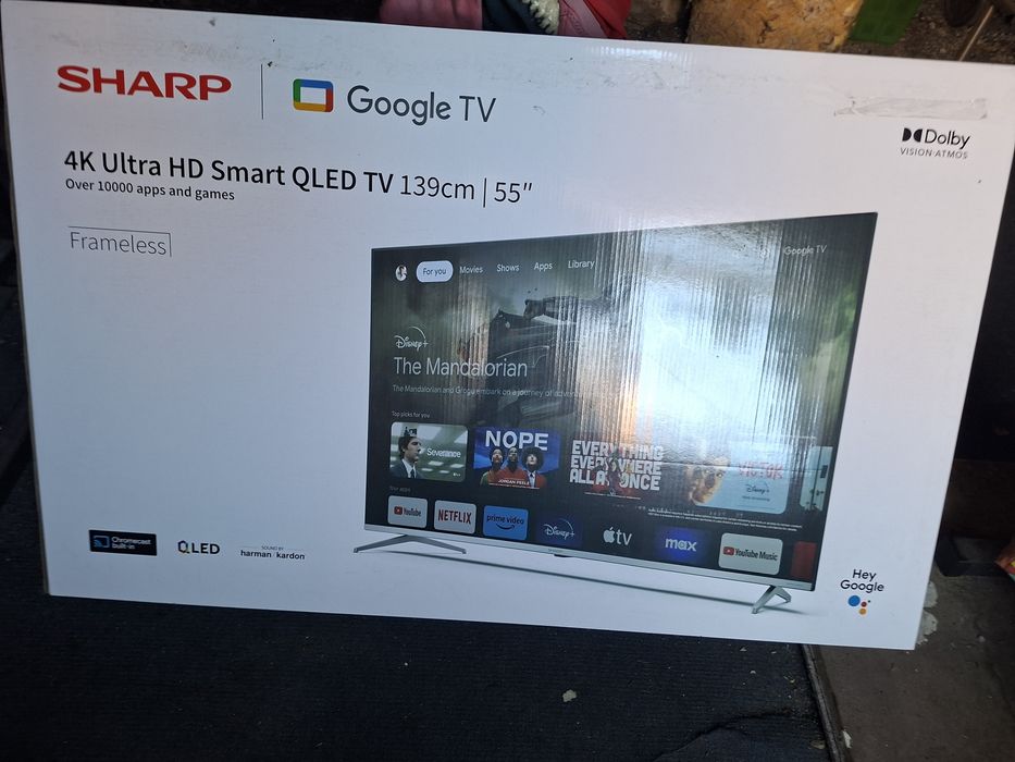 Telewizor sharp 55 cali roczny