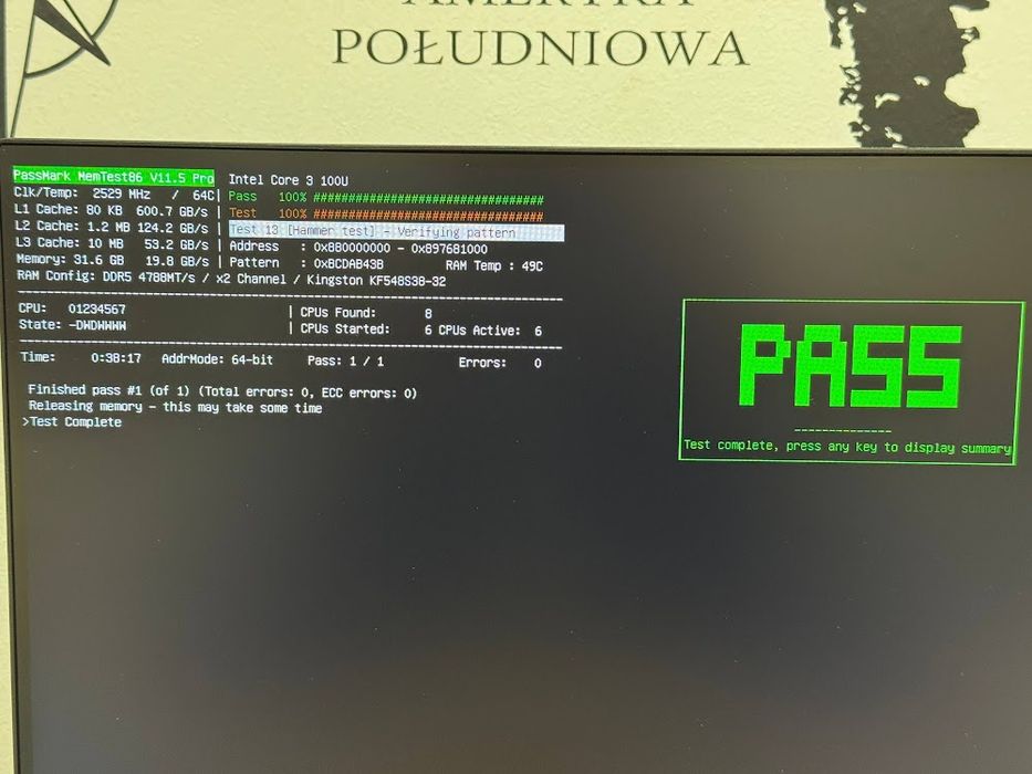 Оперативна пам'ять Kingston Fury Impact DDR5 SO-DIMM 32GB 4800MHz