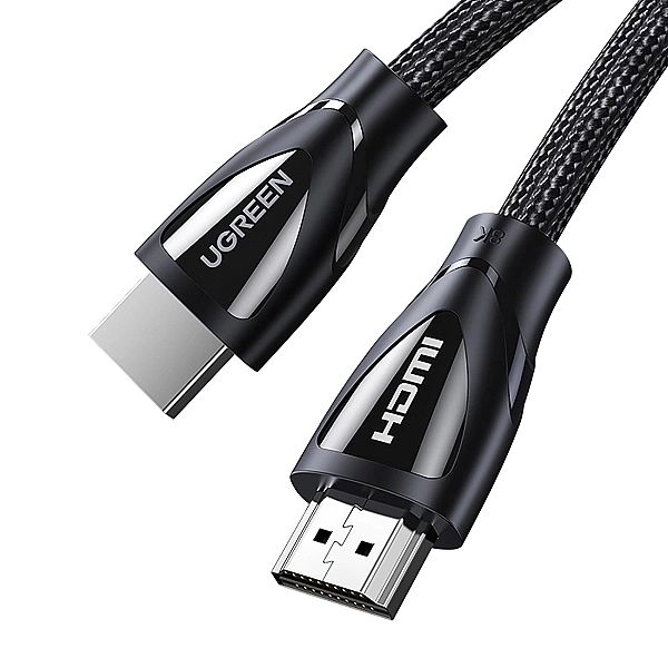 Kabel Ugreen HD140, 80401 HDMI 2.1 / HDMI 2.1/1m - czarny