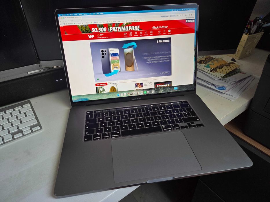 MacBook Pro 16 2019 Intel i7 32GB RAM Retina Stan BDB FV