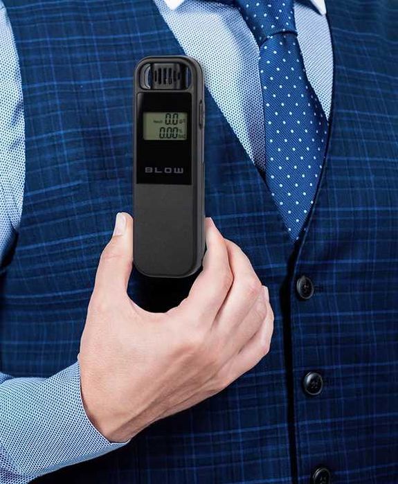 ALKOMAT Bezustnikowy profesjonalny policyjny półprzewodnikowy LCD