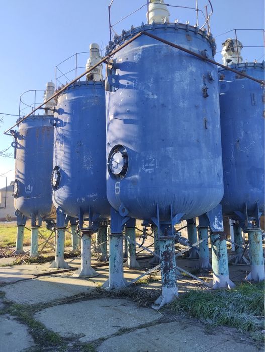 Емкость нержавейка 20 куб 50 бочки цистерны конусный эмаль