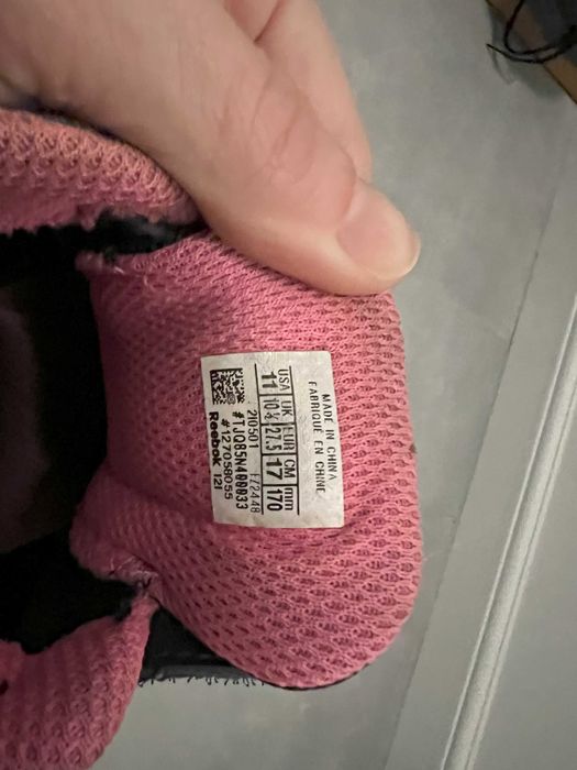 Buty dziecięce Reebok dla dziewczynki rozmiar 27,5
