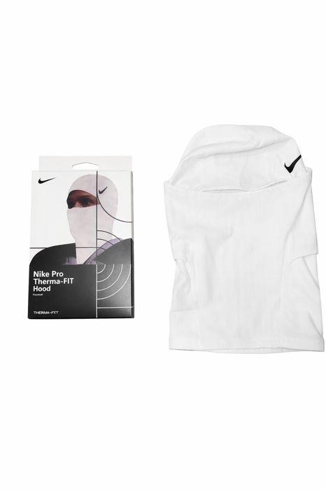 Nike Pro Therma-Fit Hood | Balaclava branca | Ski Mask