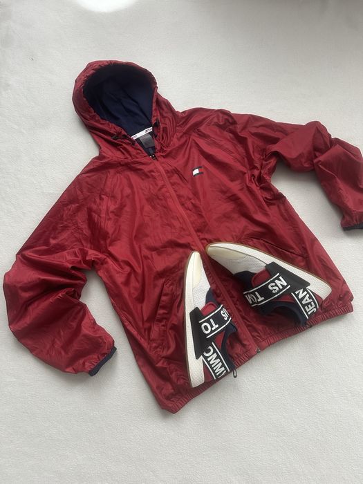 Лот вещей! Куртка, ветровка, анорак Tommy hilfiger