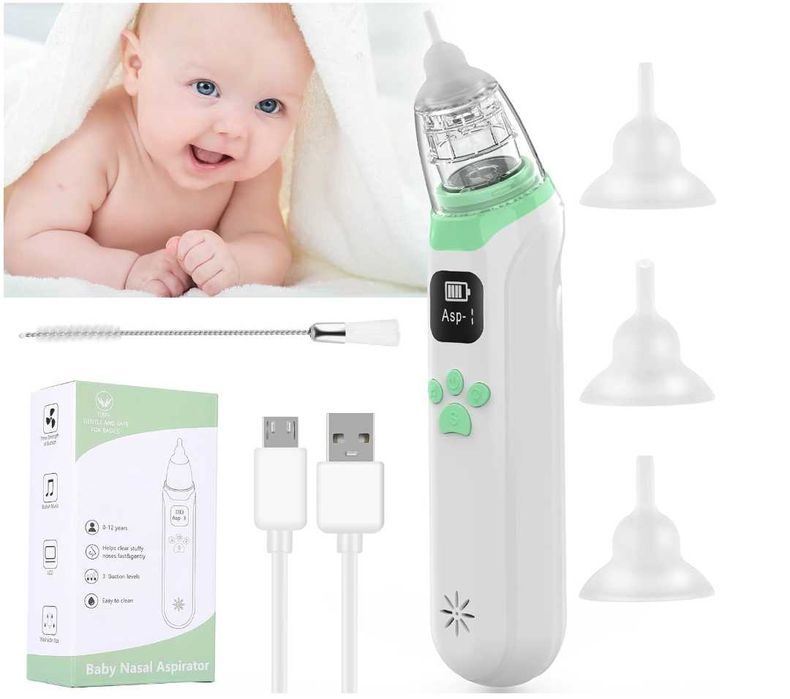 Elektryczny aspirator do nosa dla dzieci