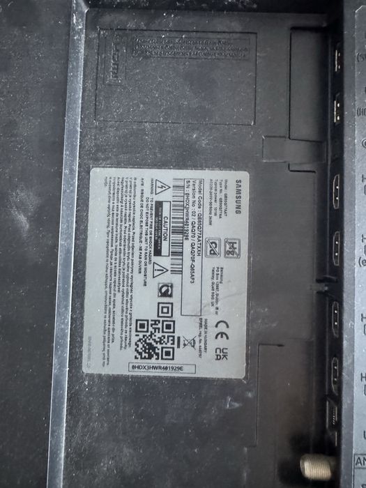 Telewizor samsung QE65 65 cali (uszkodzony)