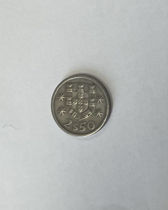Moeda de 2,50 escudos de 1964
