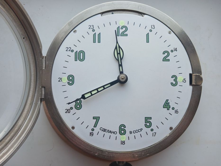 Часы морские,каютные,корабельные,ЧЧЗ.