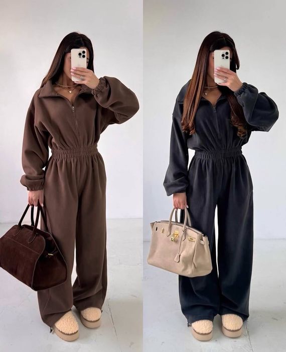 Жіночий теплий і лісовий комбінезон