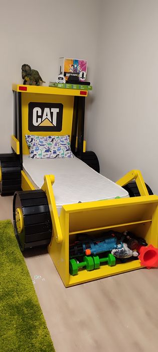 Ліжко дитяче трактор  CAT