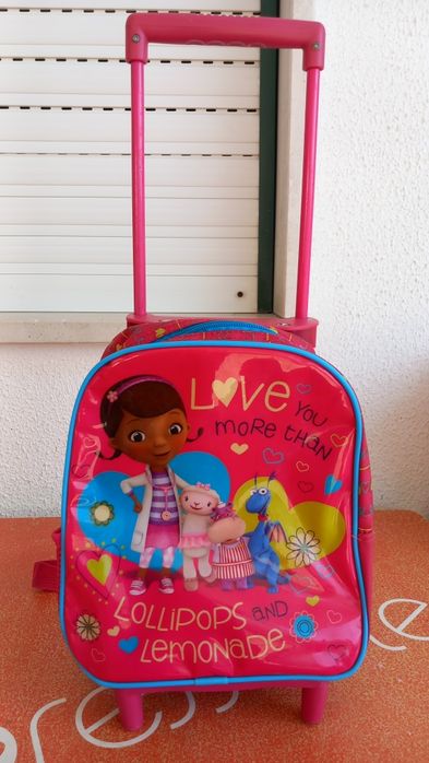 MALA VIAGEM OU ESCOLA,COM TROLLEY.MOCHILA,para criança,Viagens,Passeio