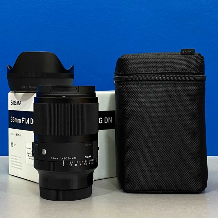 Sigma ART 35mm f/1.4 DG DN (L-Mount) | NOVA | 5 ANOS DE GARANTIA