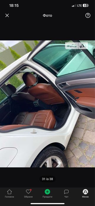 Volkswagen E-Golf максимальна комплектація, можливий обмін