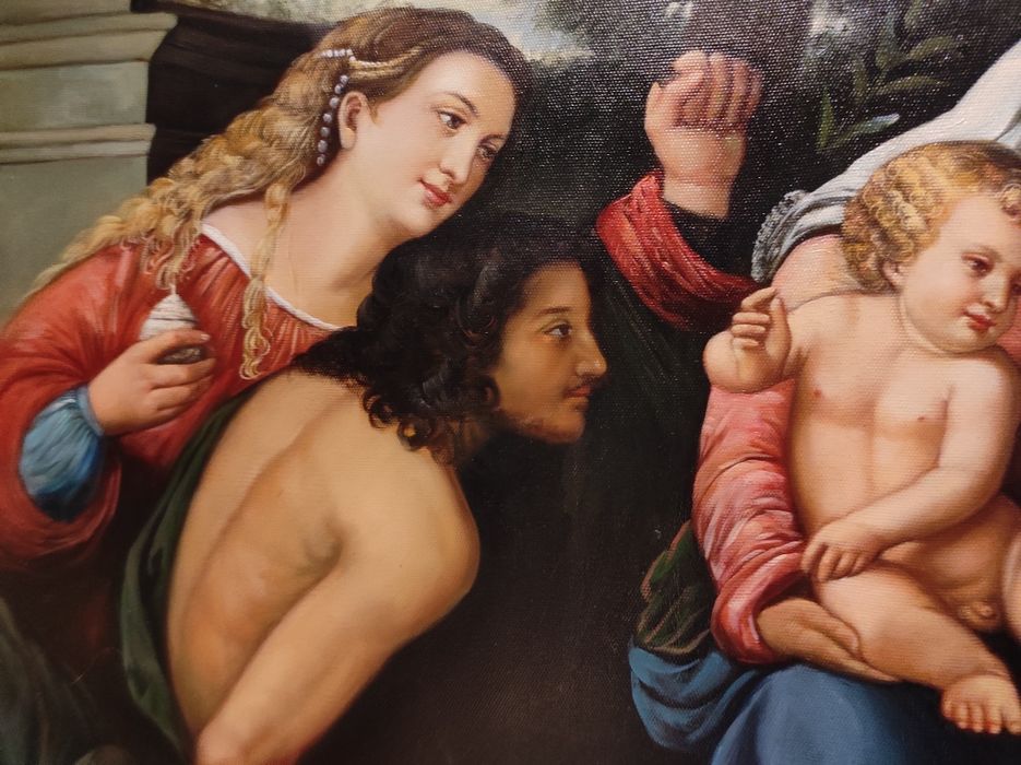 Pintura a óleo renascentista