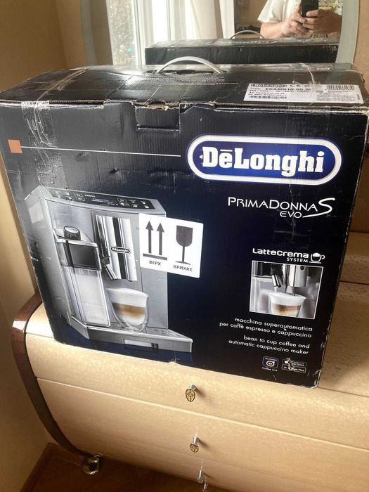 Кофемашина Delonghi PrimaDonna S Evo Deluxe ECAM 510.55 M