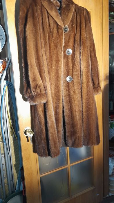 Шуба норкова італійська 52 розмір